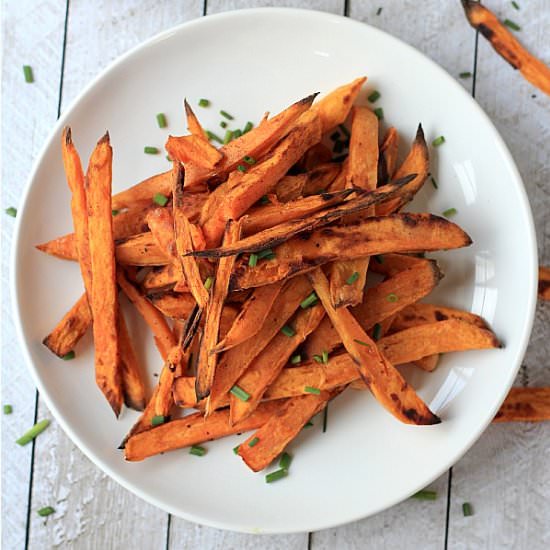 Crispy Baked Sweet Potato Fries