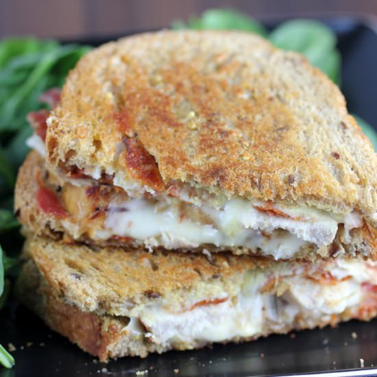 Dijon Chicken Grilled Cheese
