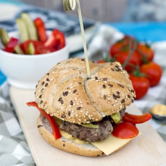 Julia Child’s Hamburger