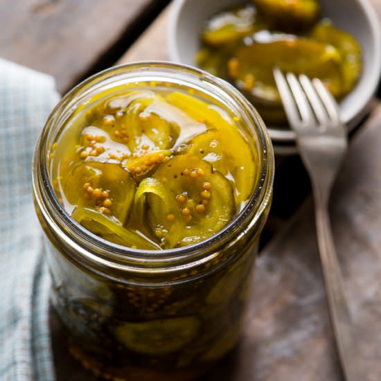 Crunchy Bread & Butter Pickles