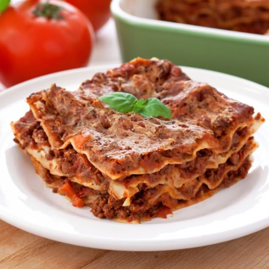Lasagna Bolognese