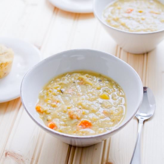 Butternut Squash Red Lentil Soup