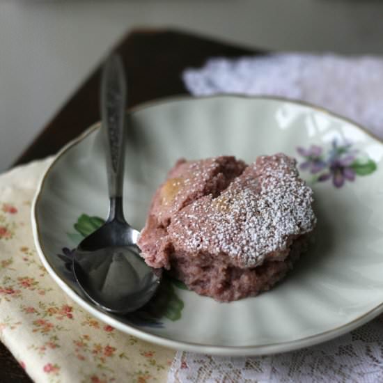 Raspberry Lemon Grapefruit Souffle