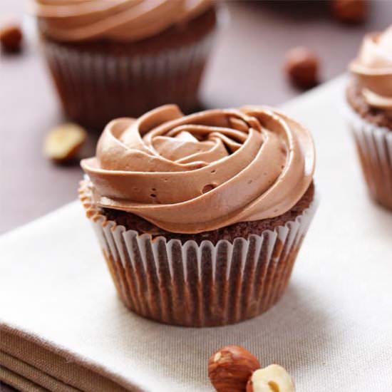 Nutella Cupcakes