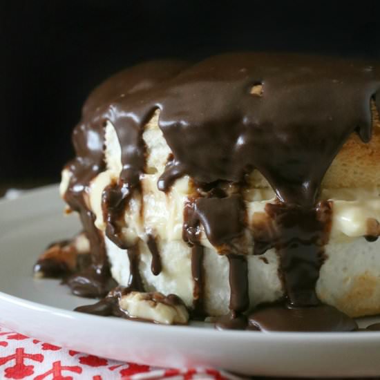 Boston Creme Pie Layer Cake
