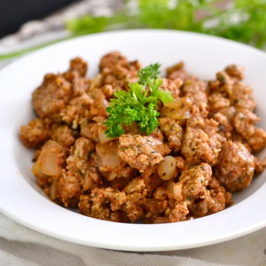 Homemade Chorizo