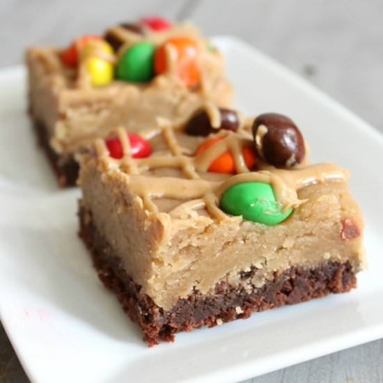 Peanut Butter Cookie Dough Bars