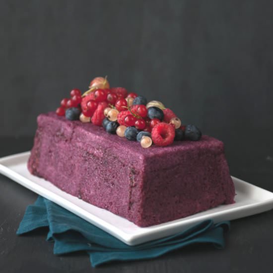 Basil Summer Berry Pudding