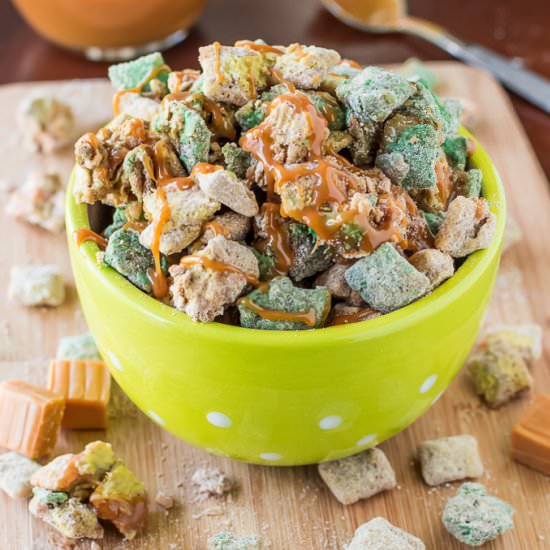 Caramel Apple Puppy Chow