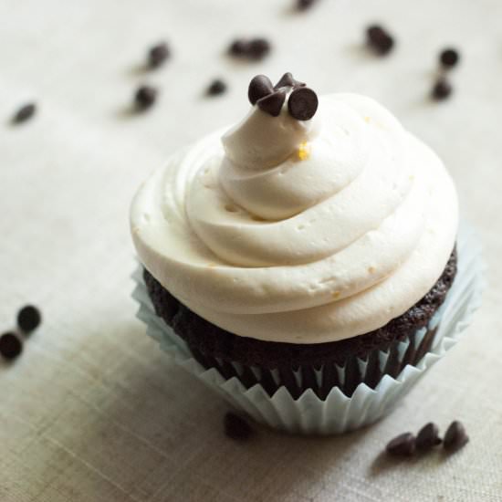 Whole Wheat Chocolate Cupcakes