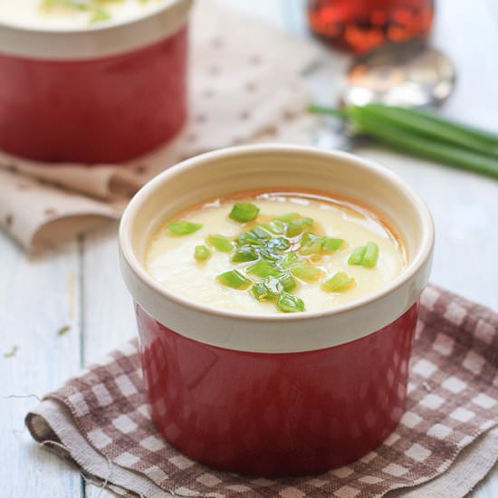 Chinese Steamed Egg Custard