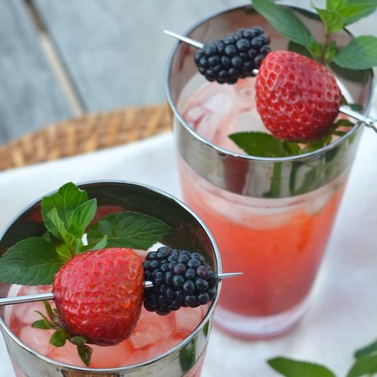 Berry Rum Smash