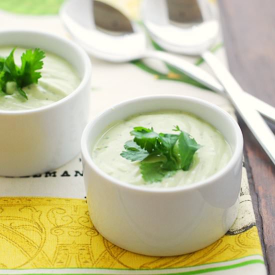 Chilled Avocado Soup