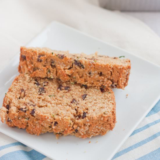 Maple Chocolate Chip Zucchini Bread