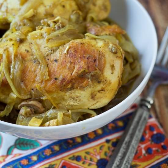 East African Braised Chicken