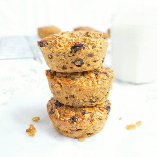 Oatmeal Raisin Breakfast Cookies