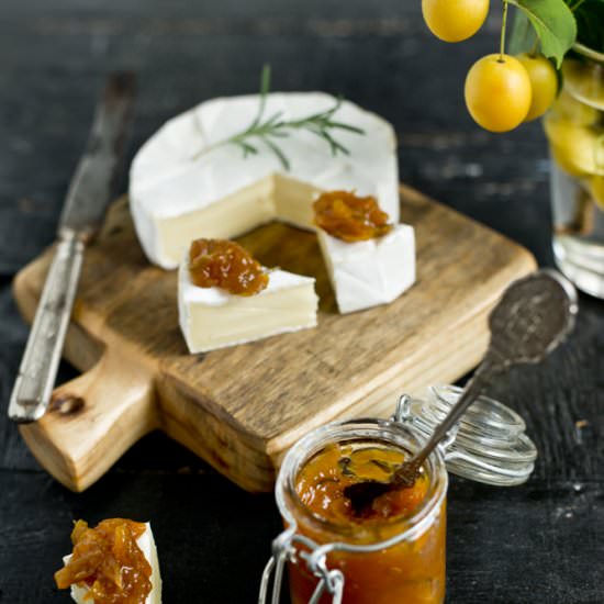 Mirabelle Jam with Rosemary