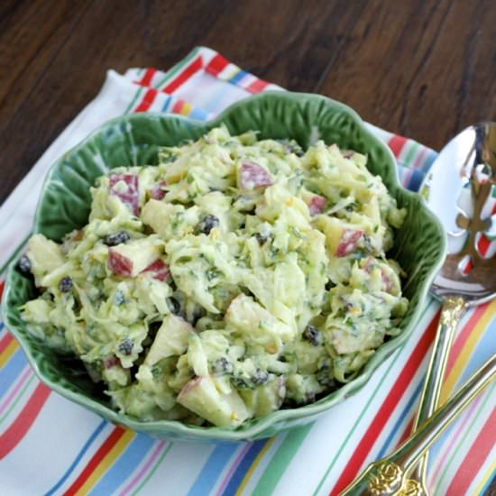 Zucchini Apple Slaw