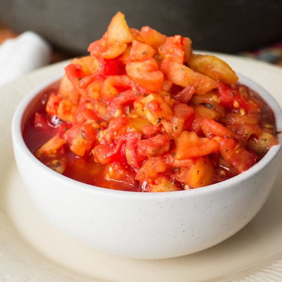 How to Make Diced Tomatoes