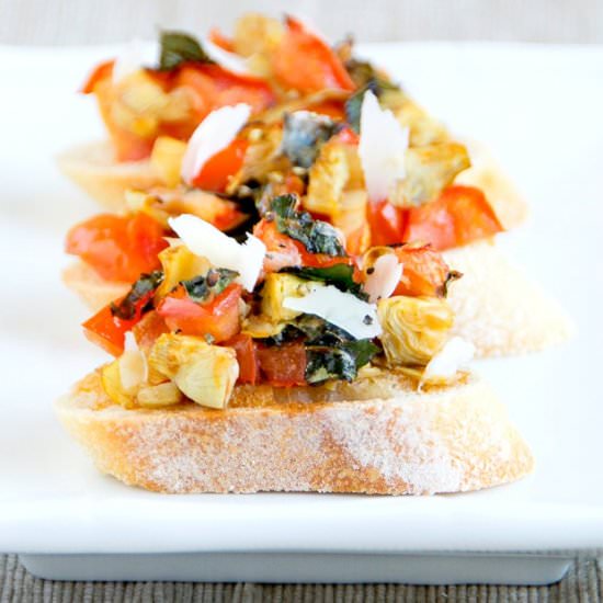 Overloaded Bruschetta