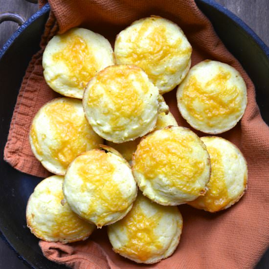 Squash & Cheddar Cornmeal Muffins