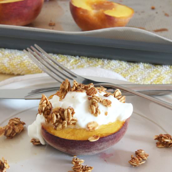 Honey Roasted Peaches