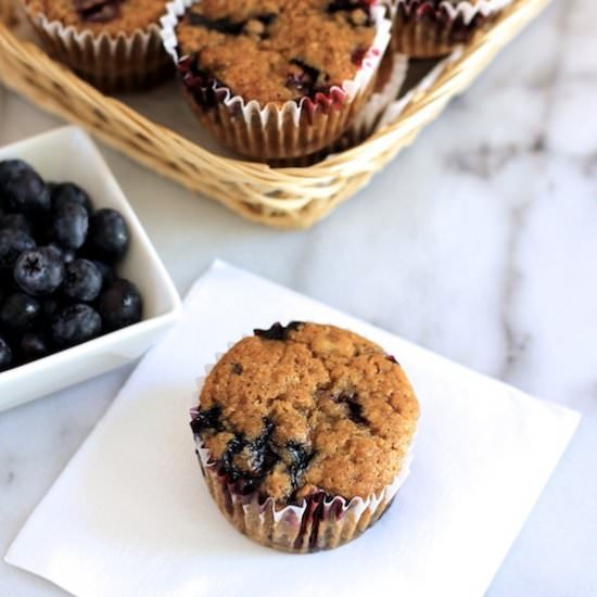 Blueberry Banana Muffins