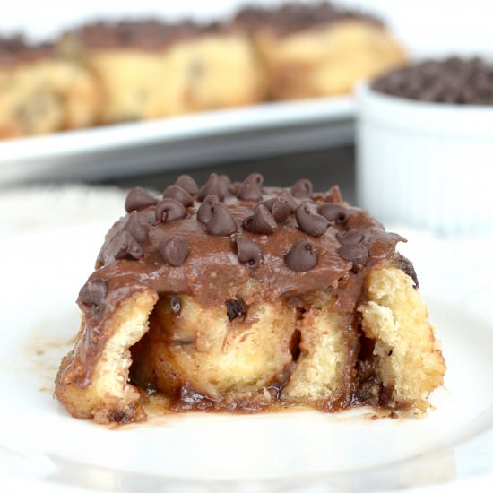 Chocolate Chip Cinnamon Rolls