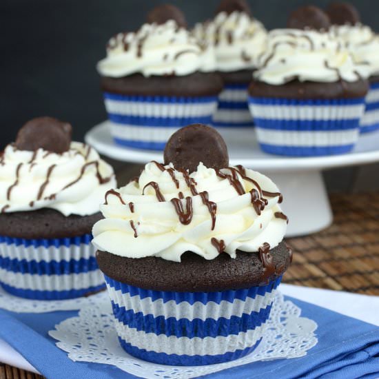 Chocolate Peppermint Cupcakes