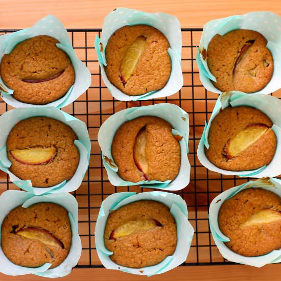 Peaches and Cream Muffins