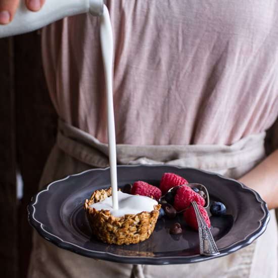 Oatmeal Cookie Cups