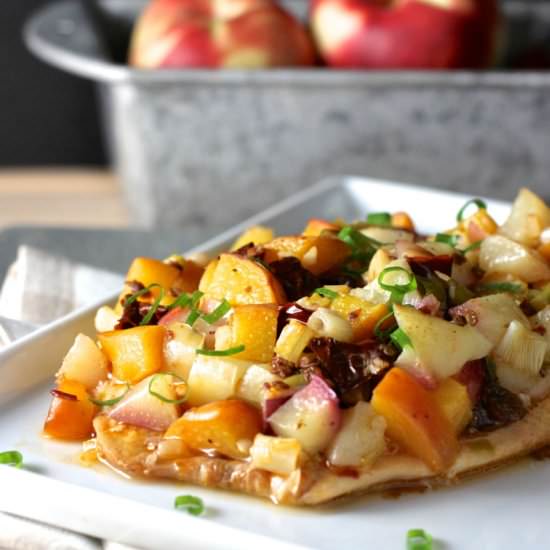 Chipotle Peach & Nectarine Tilapia