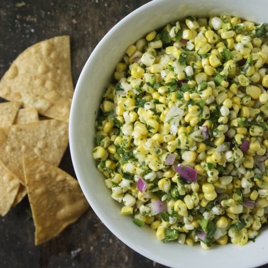 Fresh Corn Salsa