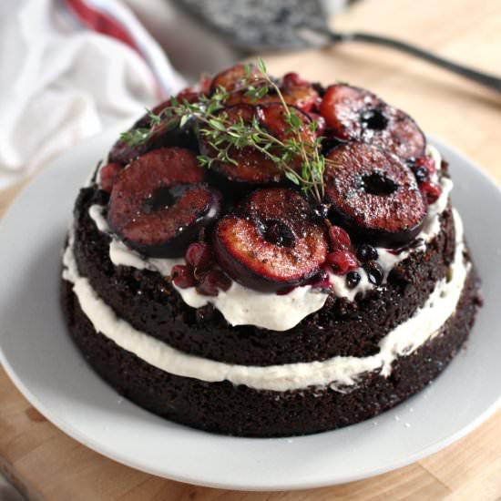 Gluten-Free Chocolate Almond Cake