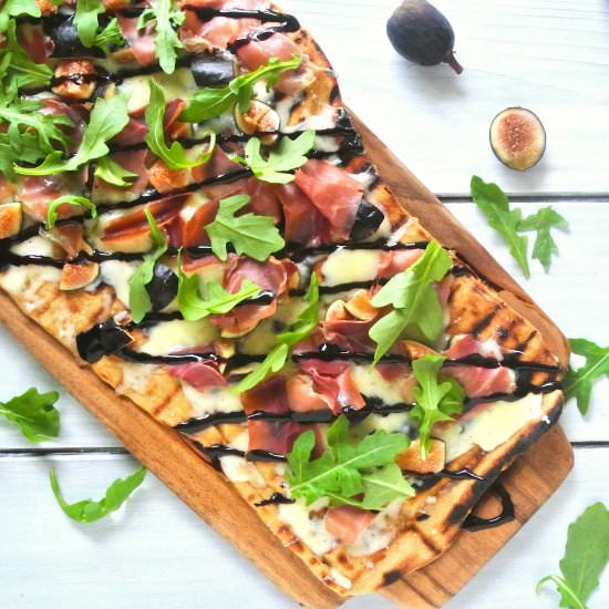 Grilled flatbread