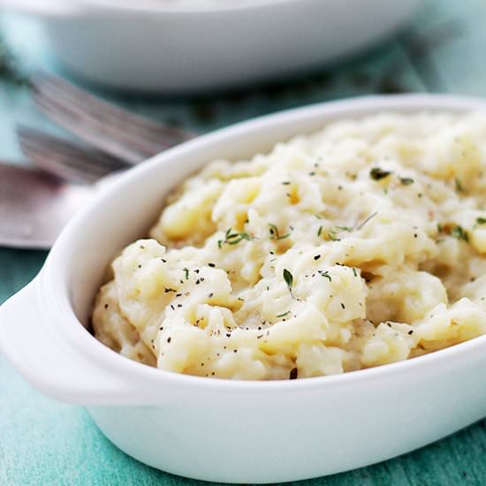 Vanilla Bean Mashed Potatoes