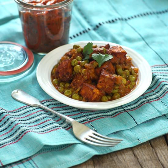 Muttar Paneer