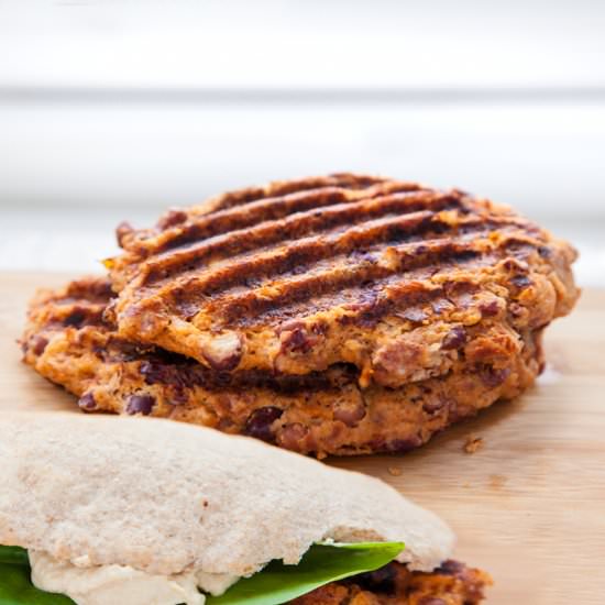Chilli, parmesan, bean patties