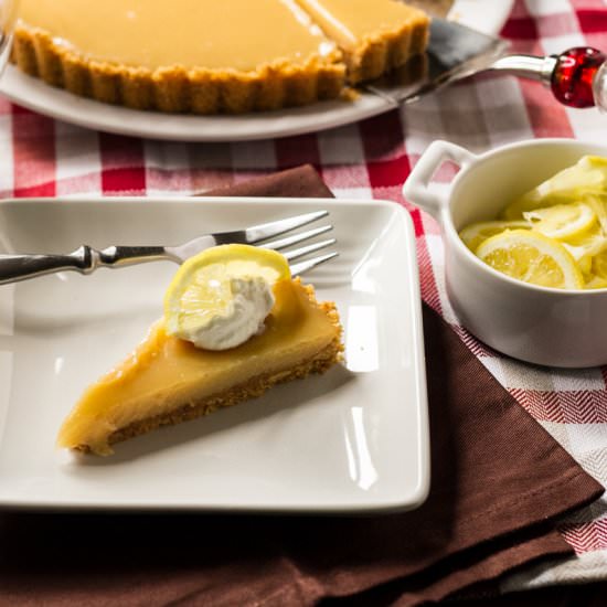 Sweet Tea Lemonade Tart