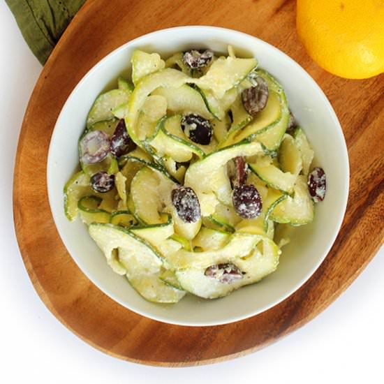 Lemon Ricotta Zucchini Pasta