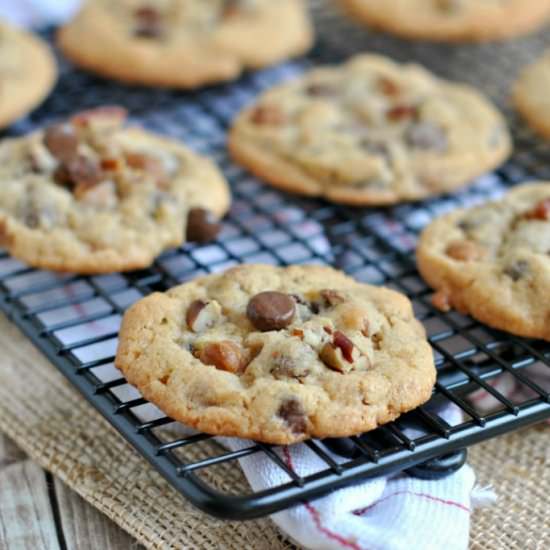 Caramel Pecan Cookies