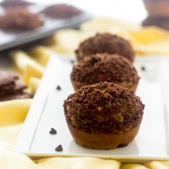 Banana Chocolate Chip Muffins