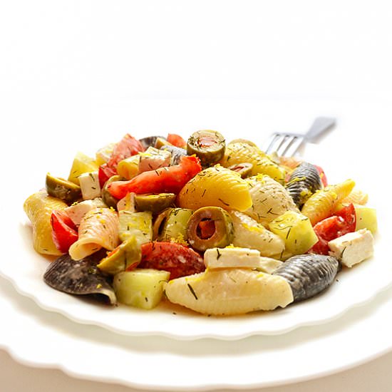 Mediterranean Summer Pasta Salad