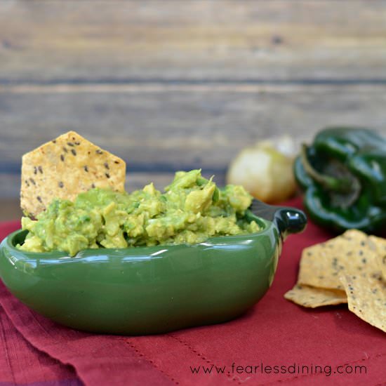 Poblano Guacamole
