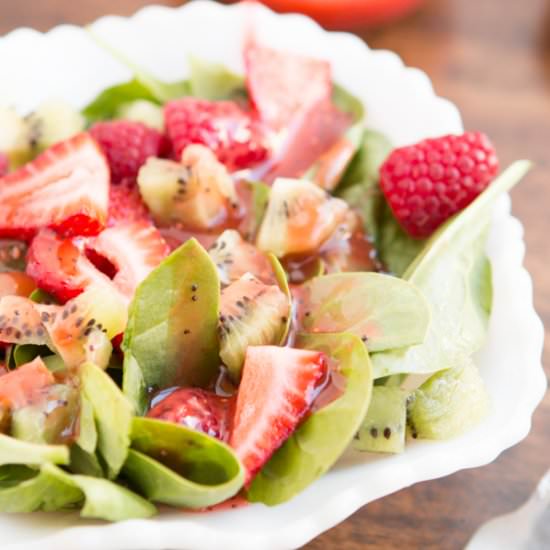 Strawberry Kiwi Salad