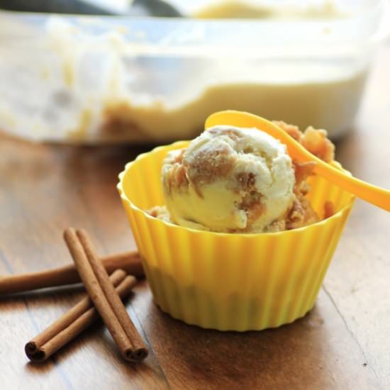 Apple Cinnamon Ice Cream