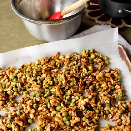 Teriyaki Ginger Wasabi Pea Nut Mix