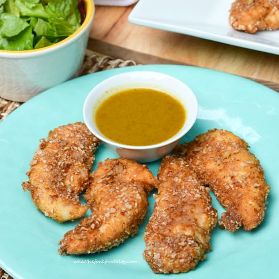 Pretzel Crusted Chicken