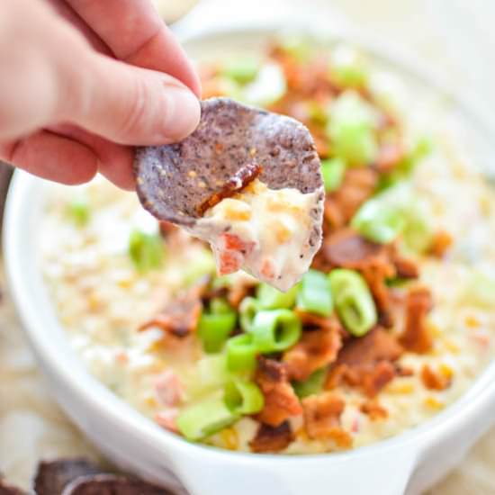 Slow Cooker Pale Ale Corn Dip