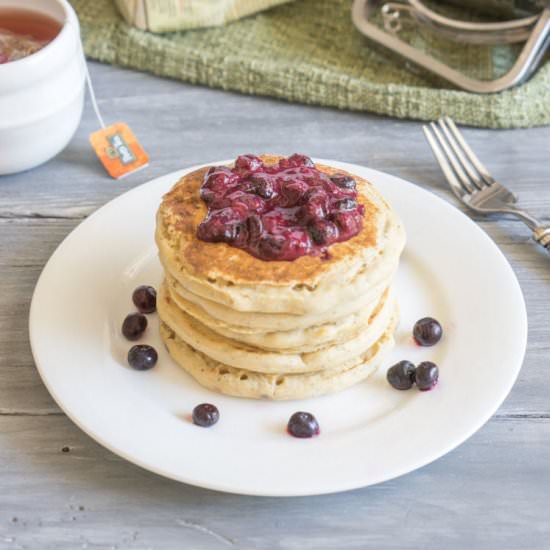 Fluffy Gluten Free Vegan Pancakes